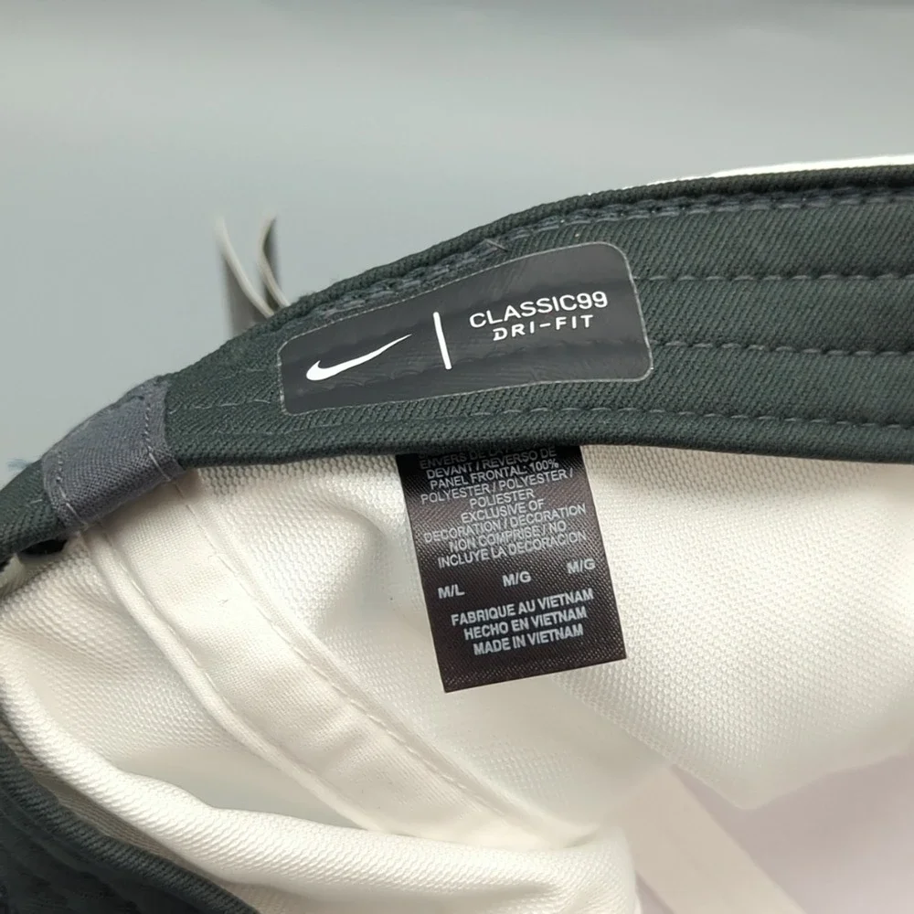 Celtic Golf Outing 2021 Nike Classic99 Dri-Fit Fitted Hat Cap M/L White NWT
